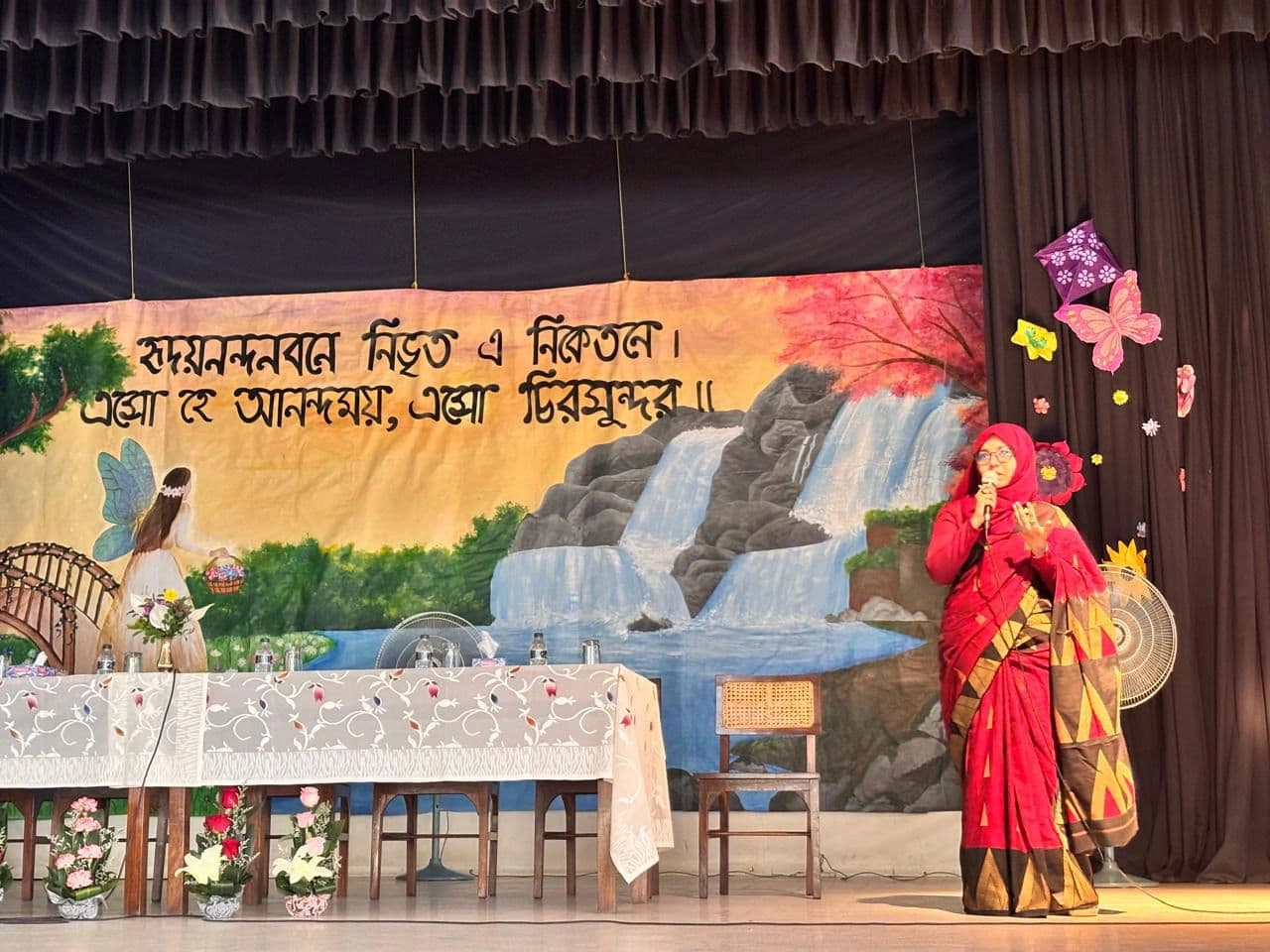 Speak at Holy Cross College